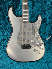 23052 Snakeskin Engraved Steel O Matic