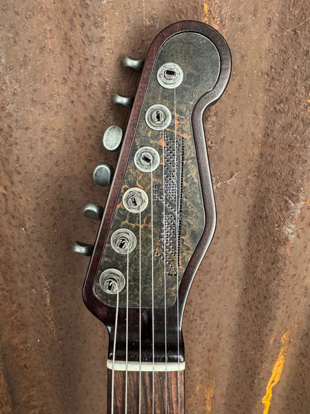 25058 Rusty Gator Deluxe Steeltopcaster – James Trussart Custom