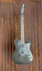 25055 Antique Silver Gator Engraved Deluxe SteelGuardCaster