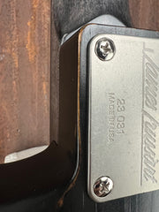 23031 Titanic Green Engraved Bamboo Steel O Matic