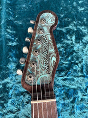 25082 Seafoam Green Paisley Steel O Matic