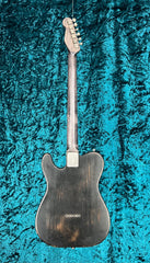 24027 Antique Silver Paisley Baritone SteelTopCaster