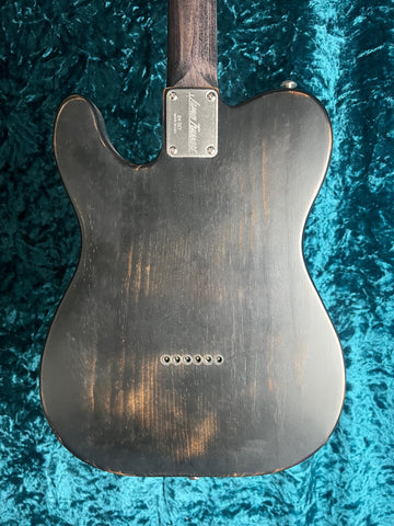 24027 Antique Silver Paisley Baritone SteelTopCaster