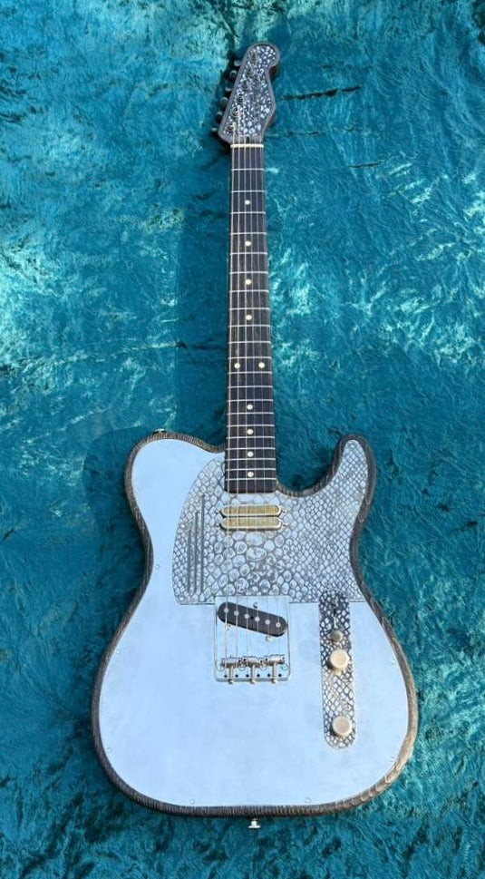 25072 Snakeskin Stainless Steel Steeltopcaster