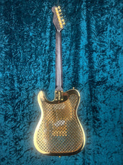 23013 Gold Caged Steelcaster