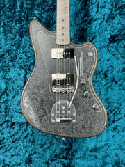 24009 Satin Black Paisley engraved SteelMaster