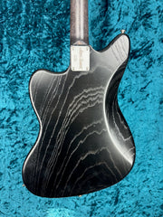 24023 Satin Black Paisley Engraved Steelmaster