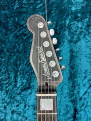 24023 Satin Black Paisley Engraved Steelmaster
