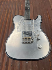 23019 Gator Engraved Recessed Metal SteelTopCaster with Tele Vegatrem