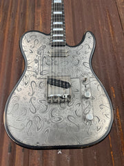 23030 Paisley Engraved Recessed SteelTopCaster with Glaser B Bender