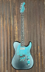 23017 Titanic Green Snakeskin on Recessed Top SteelTopCaster