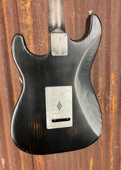 23016 Gator Engraved Satin Black Nitro Steel O Matic