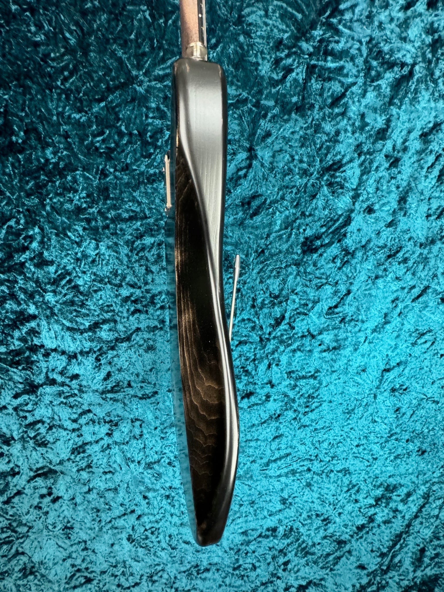 25044 Black Snakeskin Engraved Steelmaster