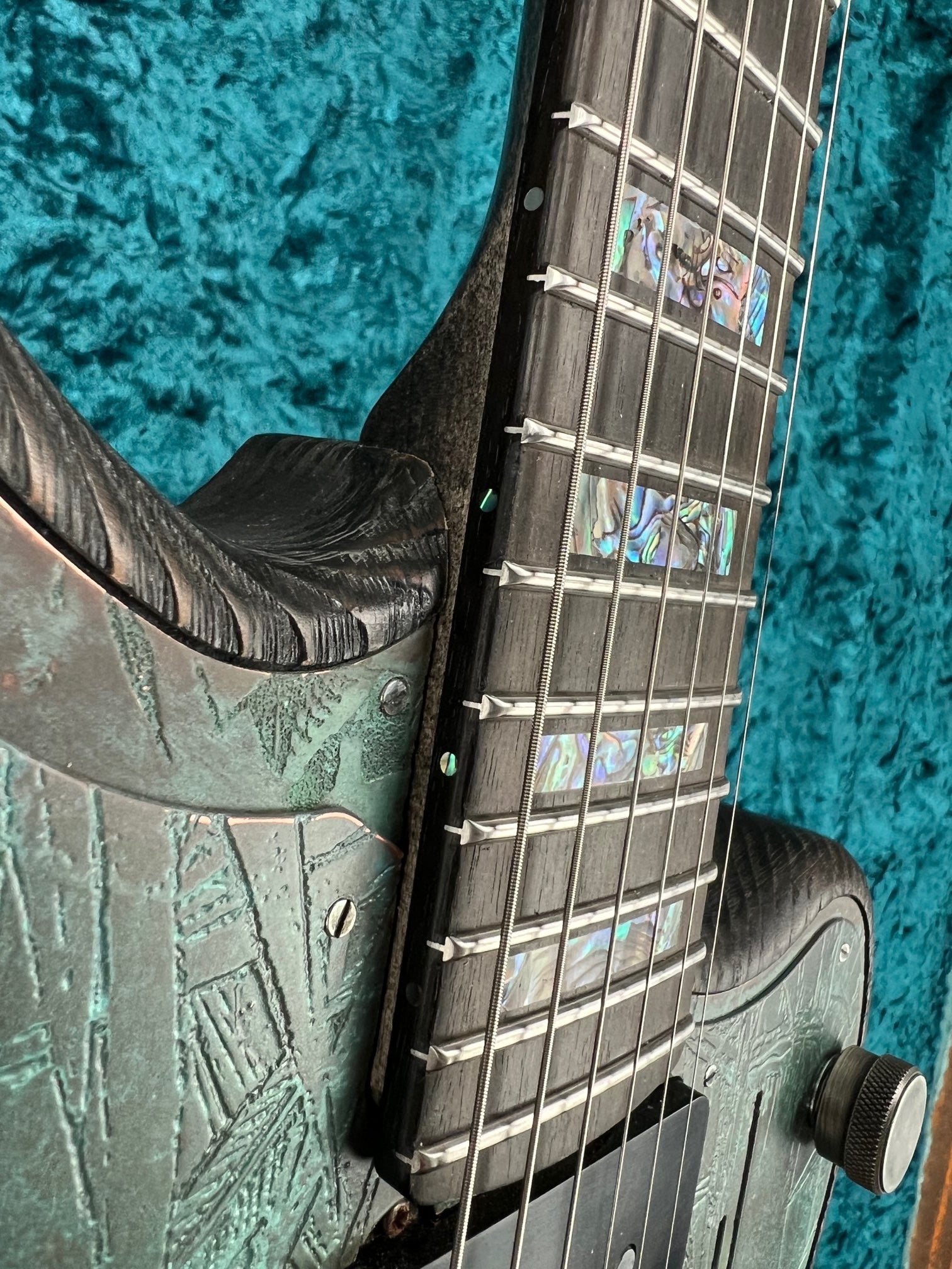 23007 Titanic Green Bamboo Engraved SteelMaster