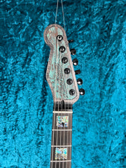 23007 Titanic Green Bamboo Engraved SteelMaster
