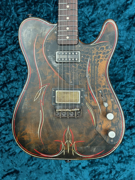 25006 Rust O Matic Pinstriped SteelCaster – James Trussart Custom