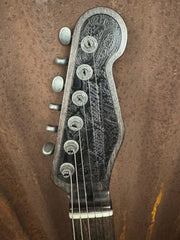 25020 Black Engraved Paisley Cadillac Green SteelJag