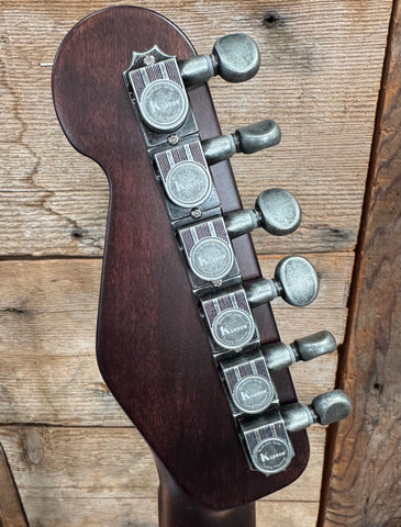 25023 Rusty Pinstriped Steelcaster 