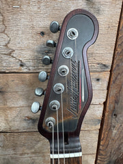 25023 Rusty Pinstriped Steelcaster 