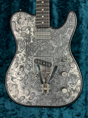 24037 Paisley engraved Steeltopcaster