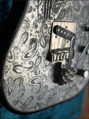 24037 Paisley engraved Steeltopcaster