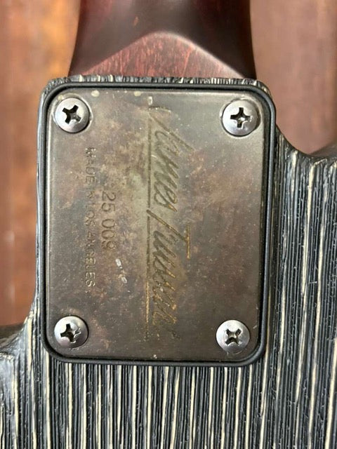 25009 Rusty Snakeskin Engraved Deluxe Steelcaster