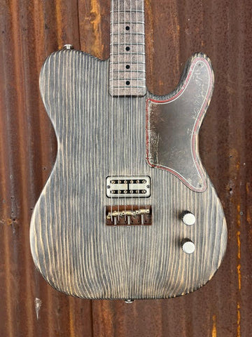 22095 Rusty Pinstriped Driftwood SteelGuardCaster