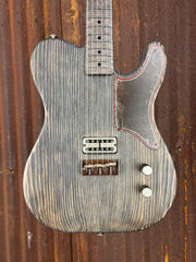 22095 Rusty Pinstriped Driftwood SteelGuardCaster