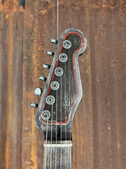 22095 Rusty Pinstriped Driftwood SteelGuardCaster