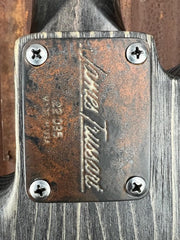 22095 Rusty Pinstriped Driftwood SteelGuardCaster