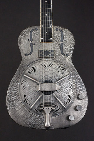 16060 Antique Silver Snakeskin SteelReso