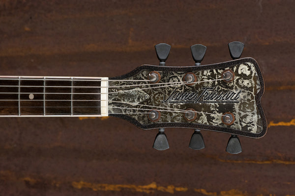 18055 Black Rust Gator Engraved SteelReso – James Trussart Custom