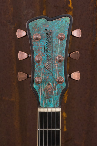 18059 Titanic Green Snakeskin SteelDeville