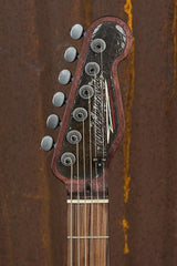 19000 Rust O Matic Gator on White and Red Pinstriped SteelTop Caster