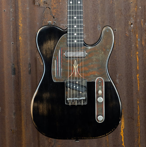 21116 Rust O Matic Pinstriped Nitro Black SteelGuardCaster