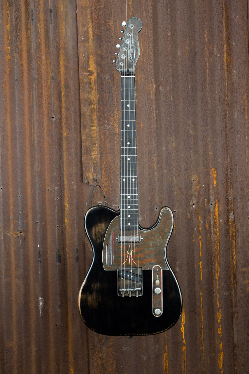 21116 Rust O Matic Pinstriped Nitro Black SteelGuardCaster