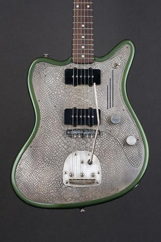 13219 Reverse Antique Silver Snakeskin Steelmaster