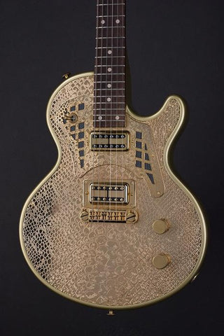 15010 Shiny Gold Snakeskin SteelTop