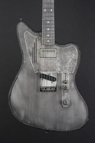 15112 Antique Silver Paisley PG Holey SteelTeleMaster