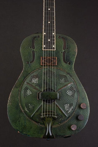 15162 Titanic Green Snakeskin SteelReso