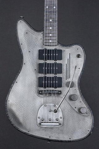 15177 Antique Silver Snakeskin SteelMaster