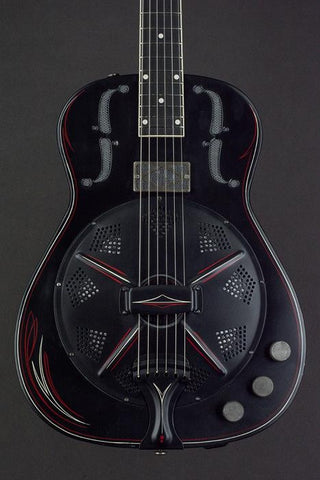 16017 Satin Black Pinstripe SteelReso