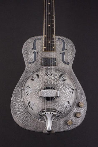 16048 Antique Silver Snakeskin SteelReso