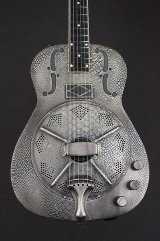 16060 Antique Silver Snakeskin SteelReso