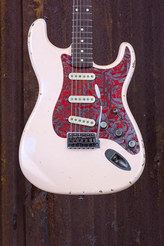 17056 Steel on Red Roses Shell Pink SteelGuard O Matic