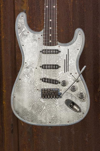 17087 Antique Silver Paisley Steel O Matic