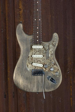 17097 Rust on Cream Paisley Driftwood SteelGuard O Matic