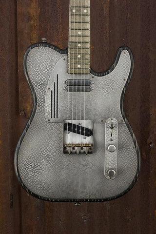 18021 Relic TV Color Custom Snakeskin Pickguard SteelCaster