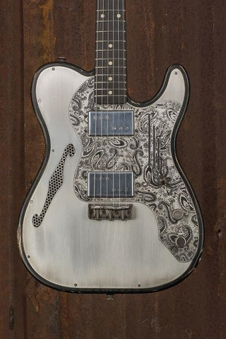 18041 Antique Silver Deluxe SteelTopCaster