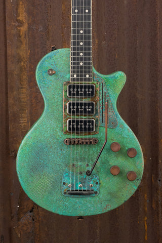 18059 Titanic Green Snakeskin SteelDeville